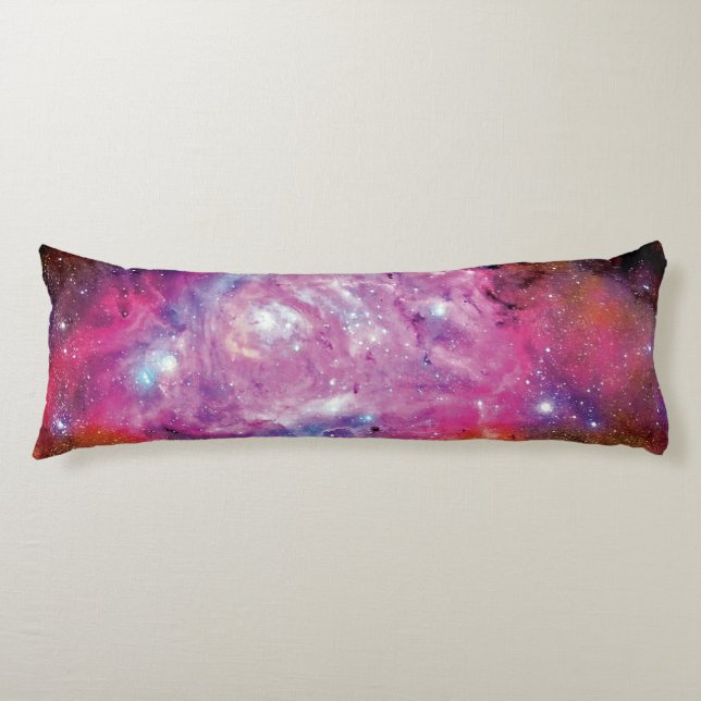 Lagoon Emission Nebula Interstellar Cloud Photo Body Cushion (Front)