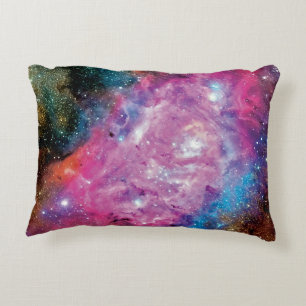 Lagoon Emission Nebula Interstellar Cloud Photo Decorative Cushion