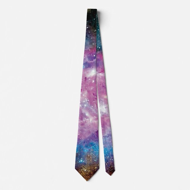 Lagoon Emission Nebula Interstellar Cloud Photo Tie (Front)