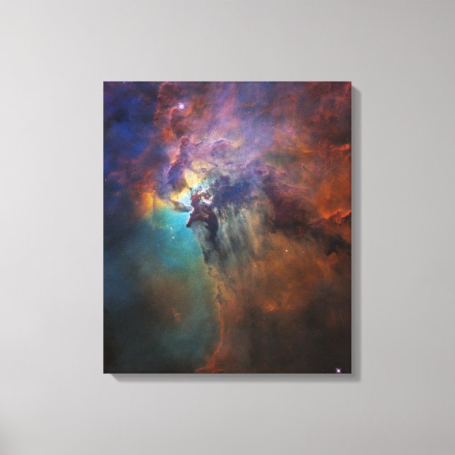 Lagoon Nebula (Astronomy Space Image) (Universe) Canvas Print (Front)