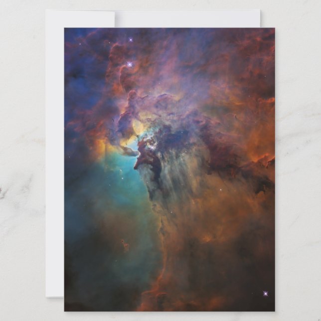 Lagoon Nebula (Astronomy Space Image) (Universe) Card (Front)