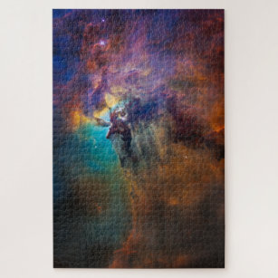 Lagoon Nebula Celestial Photo Jigsaw Puzzle
