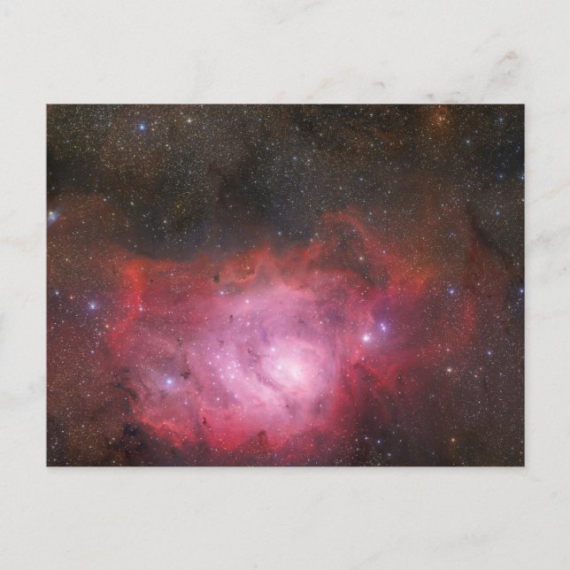 Lagoon Nebula Postcard (Front)