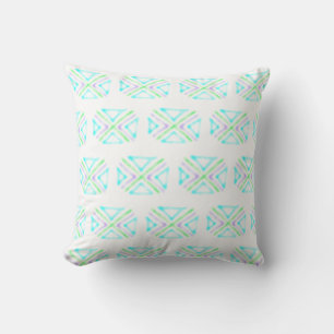 Lagoon Pattern throw pillow