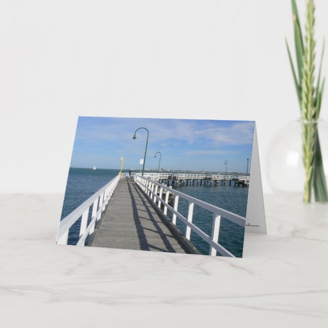 Lagoon Pier Card (Front)
