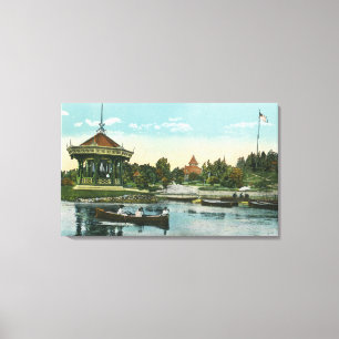 Lagoonland Music Pavilion Canvas Print
