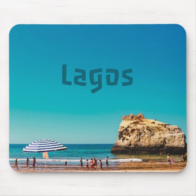 Lagos Beach Mouse Mat (Front)