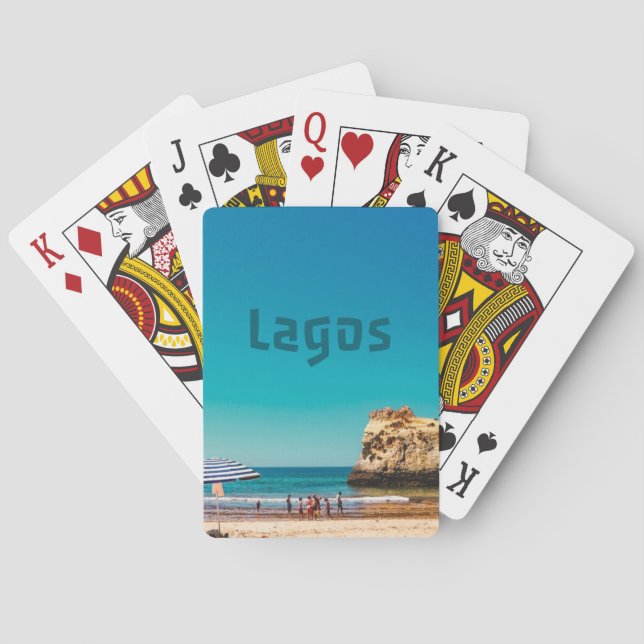 Lagos Beach Playing Cards (Back)