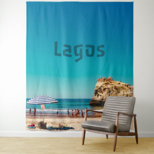 Lagos Beach Tapestry