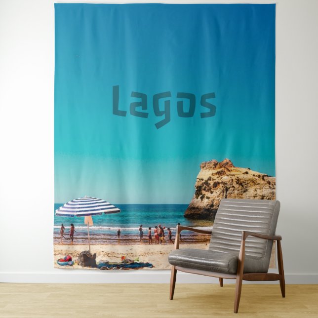 Lagos Beach Tapestry (In Situ)