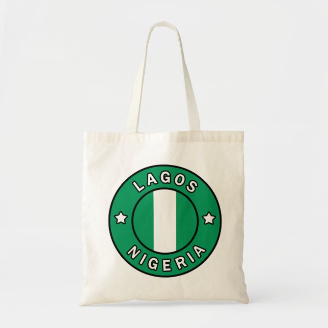 Lagos Nigeria Tote Bag (Front)