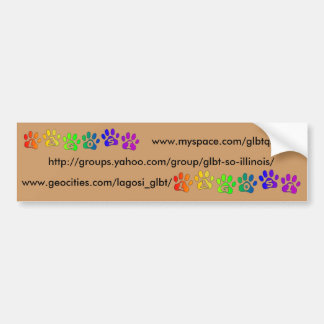 LAGOSI-paw+logo001, Bumper Sticker