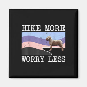 Lagotti romagnoli hike more worry less graphic magnet
