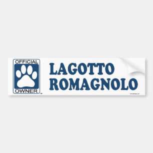 Lagotto Romagnolo Blue Bumper Sticker