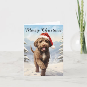 Lagotto Romagnolo Christmas Card