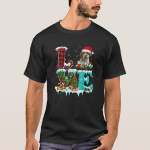 Lagotto Romagnolo Christmas Tree Light Pajama Dog  T-Shirt