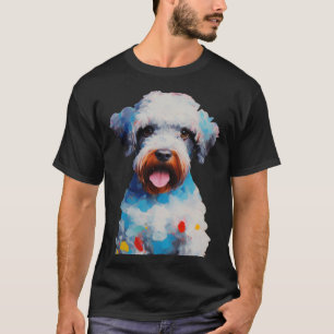 Lagotto Romagnolo Dog  Tongue out Pop T-Shirt