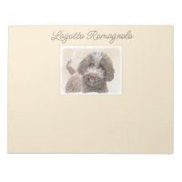 Lagotto Romagnolo Painting - Cute Original Dog Art