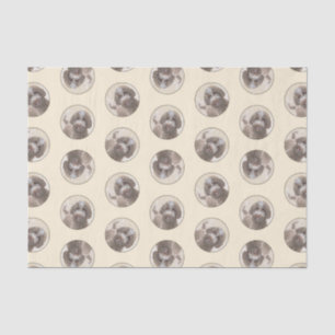 Lagotto Romagnolo Painting Cute Original Dog Art Tissue Paper