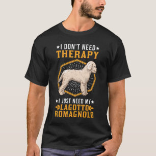 Lagotto Romagnolo Therapy Lagotti Truffle Search T-Shirt