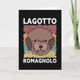 Lagotto Romagnolo Water Dog Lagotto Romagnolos Card