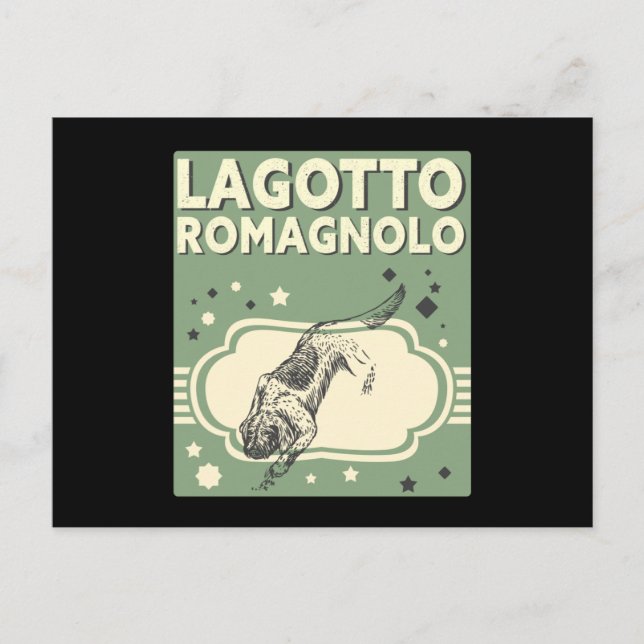Lagotto Romagnolo Water Dog Lagotto Romagnolos Postcard (Front)