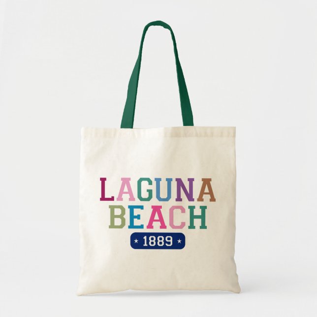Laguna Beach 1889 Tote Bag (Front)
