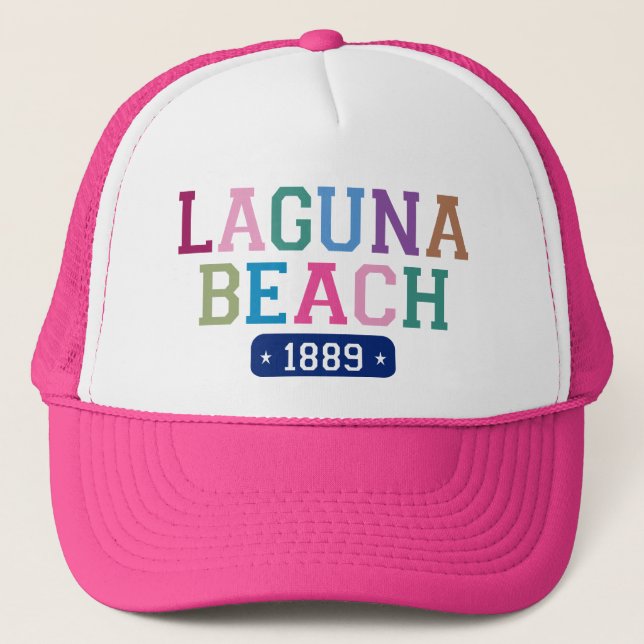 Laguna Beach 1889 Trucker Hat (Front)