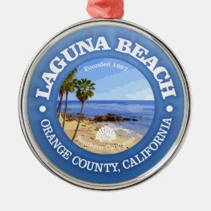 Laguna Beach (C) Metal Tree Decoration