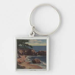 Laguna Beach, CA - Sheltered Cove on Coast Key Ring
