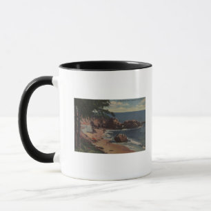 Laguna Beach, CA - Sheltered Cove on Coast Mug