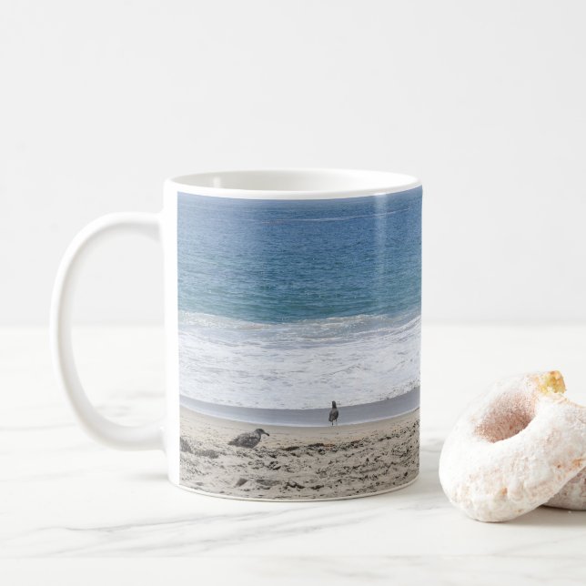 Laguna Beach California Coffee Mug (With Donut)