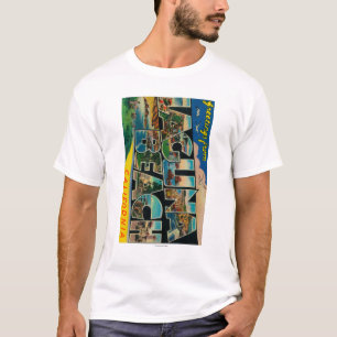 Laguna Beach, California - Large Letter Scenes T-Shirt