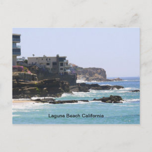 Laguna Beach California Postcard