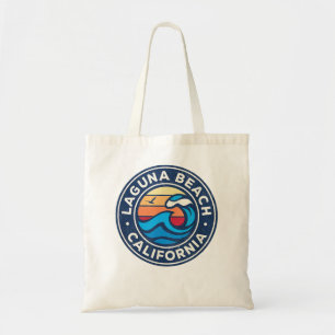 Laguna Beach California Retro Souvenir Gift Tote Bag