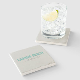Laguna Beach California Style Stone Coaster