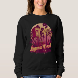 Laguna Beach California Vintage Retro Souvenir Pal Sweatshirt