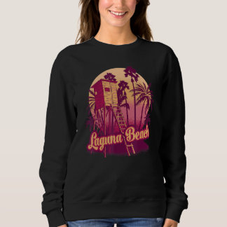 Laguna Beach California Vintage Retro Souvenir Pal Sweatshirt