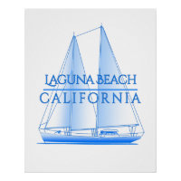 Laguna Beach Coastal Nautical Sailing Sailor