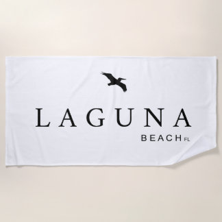 Laguna Beach, Florida Beach Towel