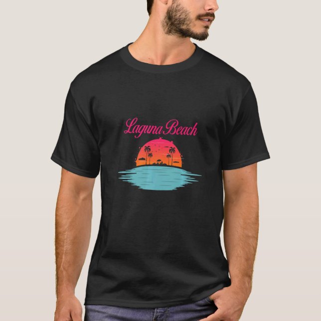 Laguna Beach Orange County California Summer Vacat T-Shirt (Front)