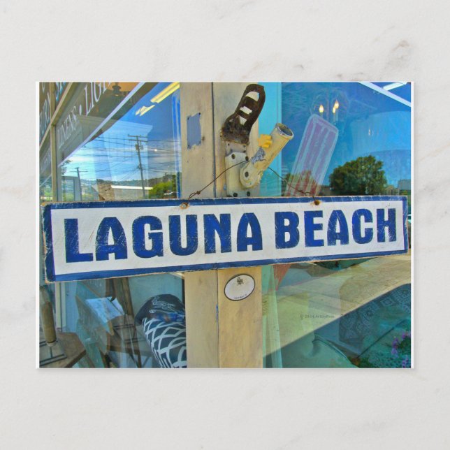 Laguna Beach Postcard (Front)