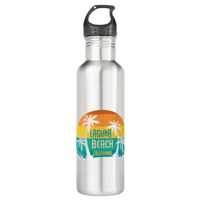 Laguna Beach Retro 710 Ml Water Bottle (Front)