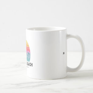 Laguna Beach Surfing Waves Retro California Sunset Coffee Mug