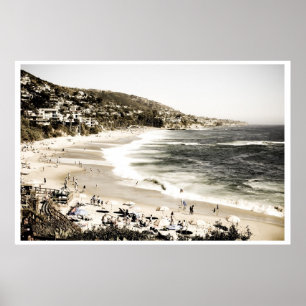 Laguna Beach Vintage Poster