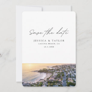 Laguna Beach Wedding Save the Date Invitation