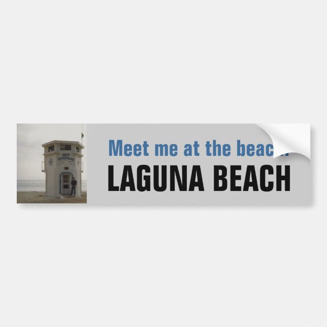 LAGUNA bumper sticker (Front)