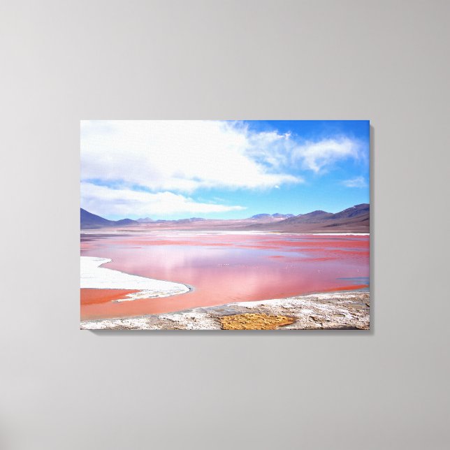 Laguna Colorada canvas print (Front)