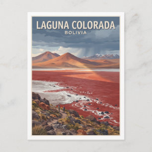 Laguna Colorada Uyuni Bolivia Keepsake Postcard