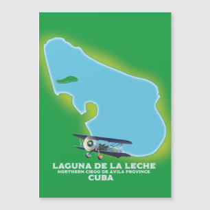 Laguna de la Leche Cuba lake map